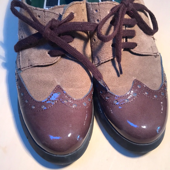 Made in Spain patent leather and suede shoes. Excellent condition. Sz EU 36. - Picture 2 of 8